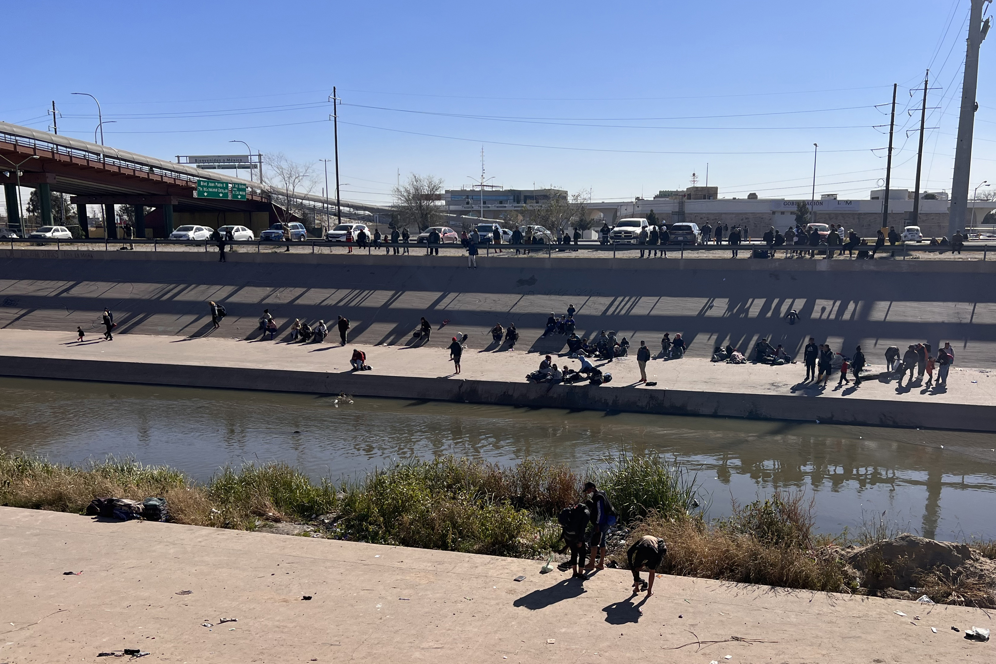 Aconsejan no cruzar: EEUU advierte a migrantes sobre el frío extremo en la frontera