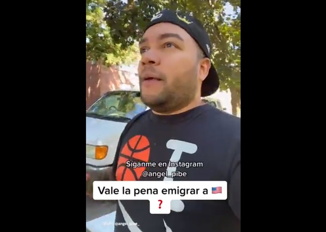 Los consejos virales de un tiktoker colombiano para emigrar desde Latinoamérica a EEUU (Video)