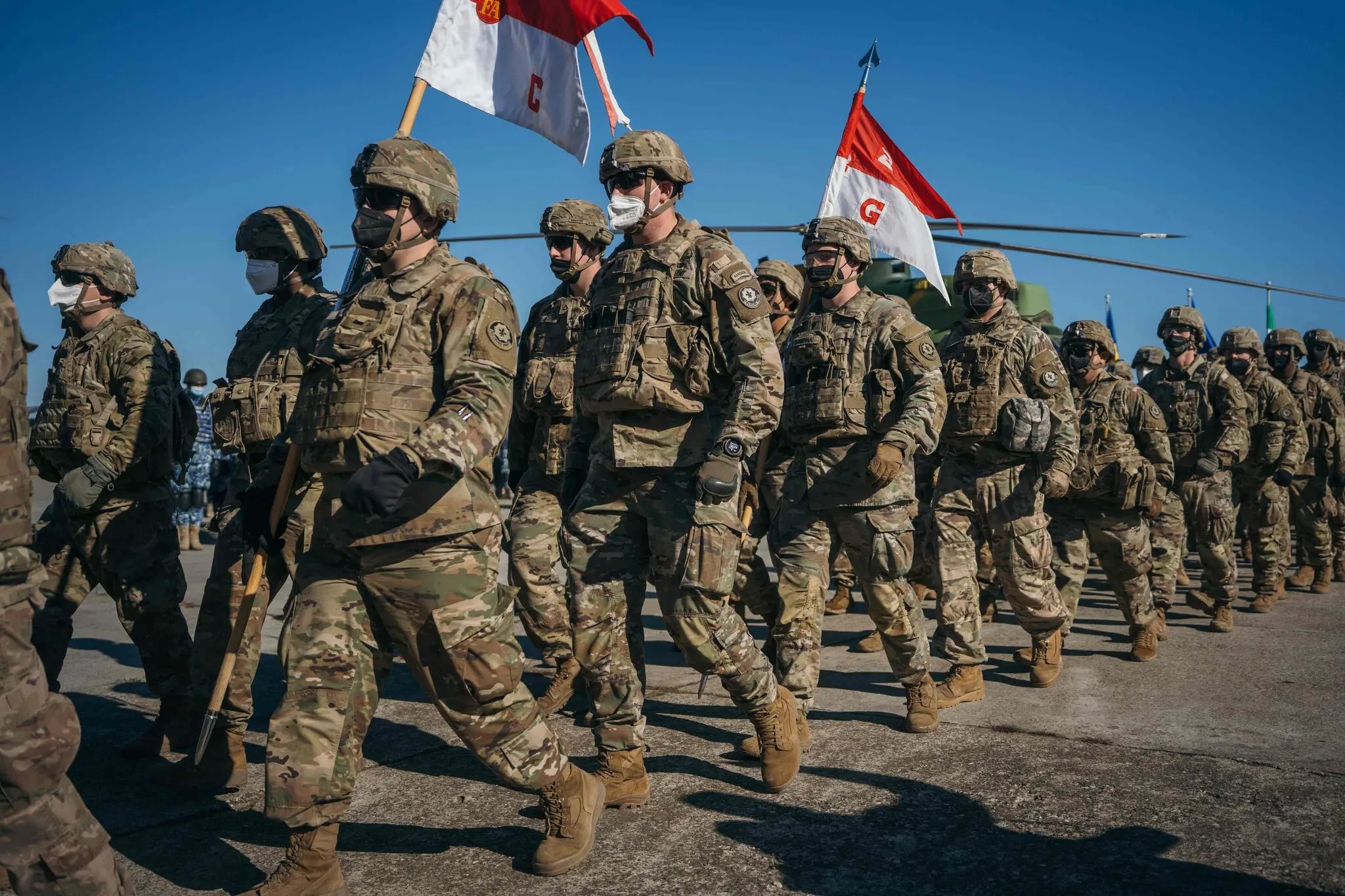 Tropas de EEUU se despliegan en Rumanía cerca de la frontera rusa