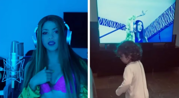 Shakira replicó a bebé que se hizo viral por preferir la “Music Sessions #53”