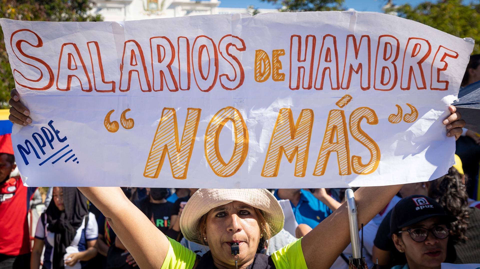 “Y va a caer…” Trabajadores del sector público protestaron este #6Feb (videos)