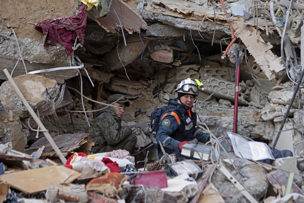 La ciudad siria de Jableh, salvada de la guerra pero destruida por el terremoto