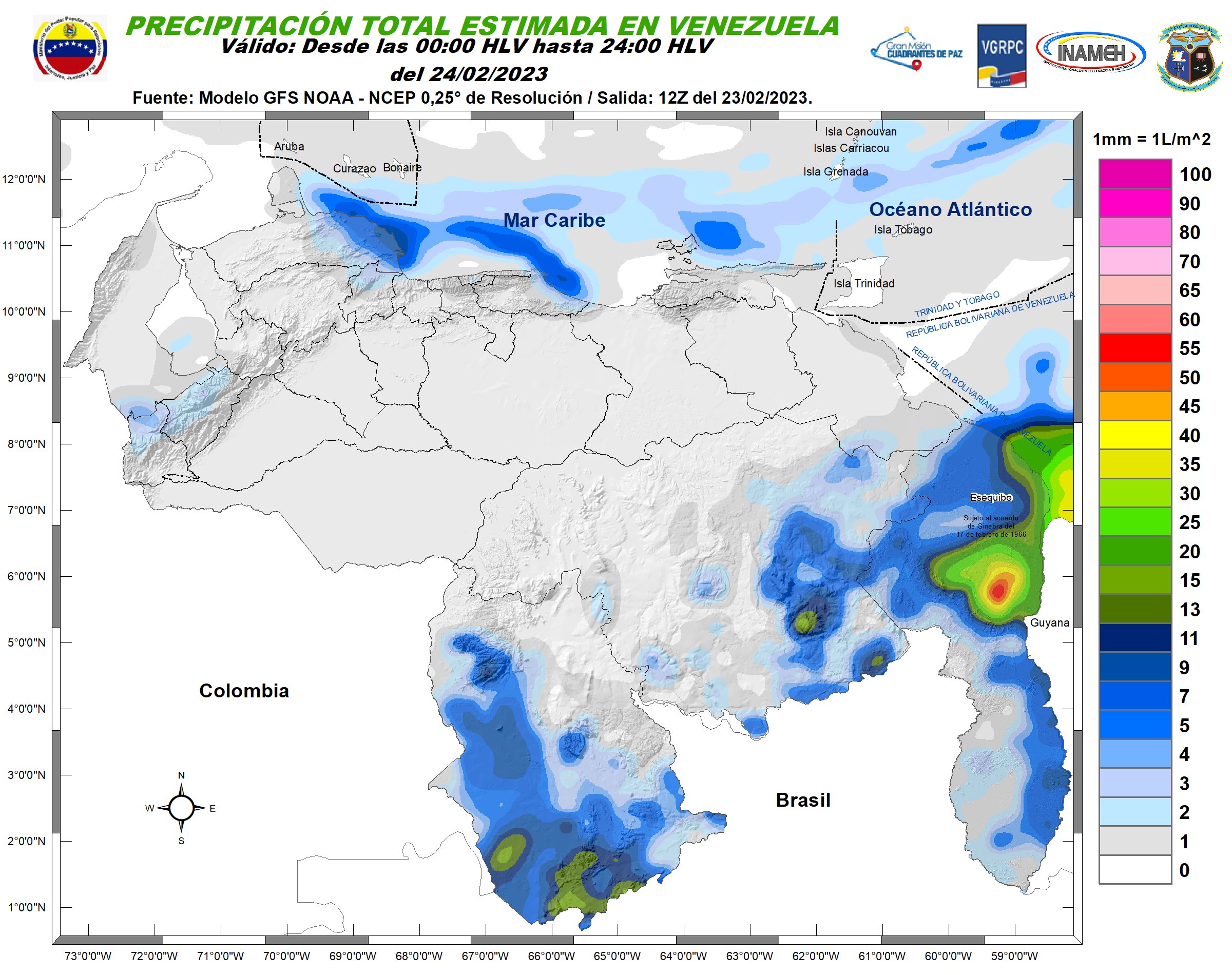 Inameh pronosticó cielo despejado en gran parte de Venezuela este #24Feb