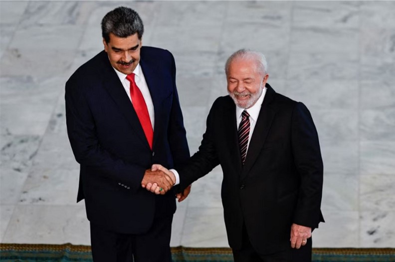 Maduro and Lula hit out at US sanctions on Venezuela