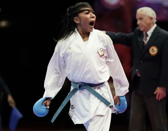 Venezolana Yorgelis Salazar ganó su tercer título de la Karate 1-Premier League en Rabat