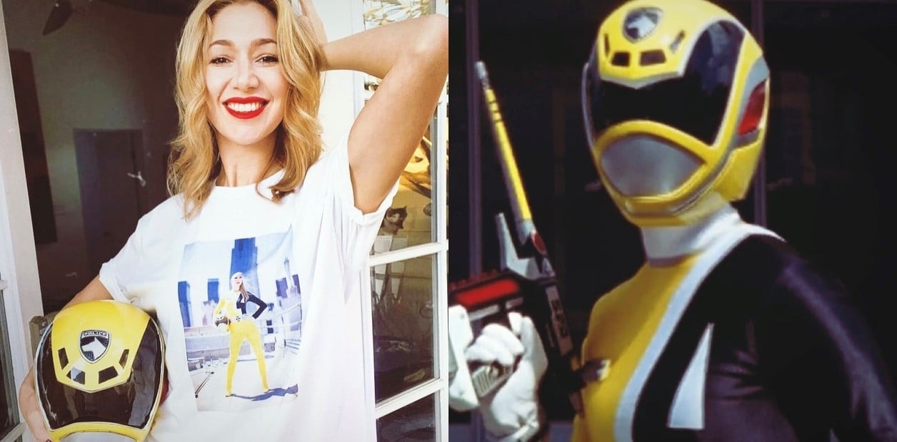 De Power Rangers a estrella de contenido para adultos: la mórfosis más caliente de una ranger amarillo (FOTOS)