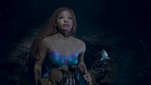 El momento más difícil que vivió Halle Bailey durante la grabación de “La Sirenita”