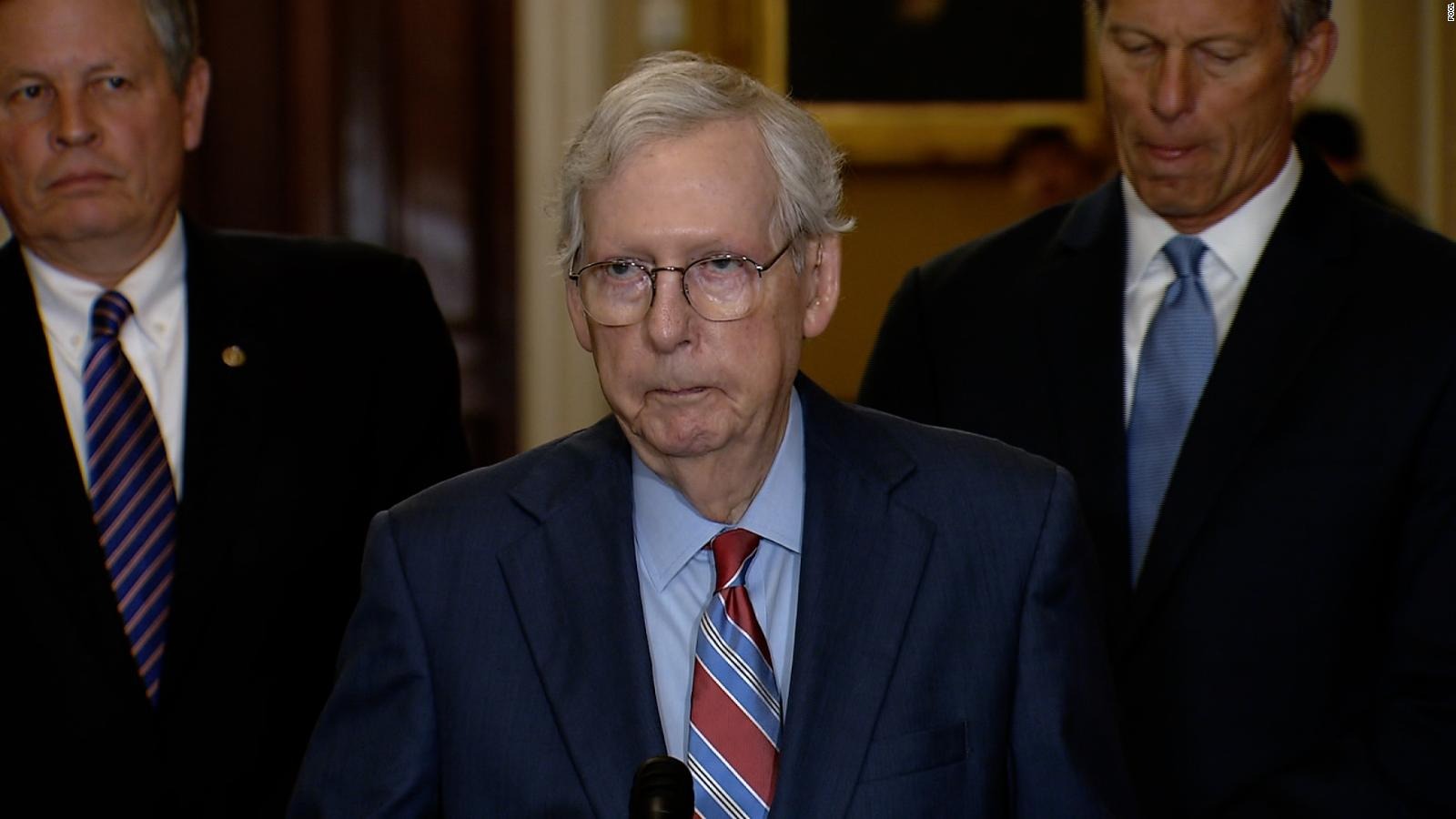 Conmoción cerebral: Senador Mitch McConnell ha sufrido varias caídas este año