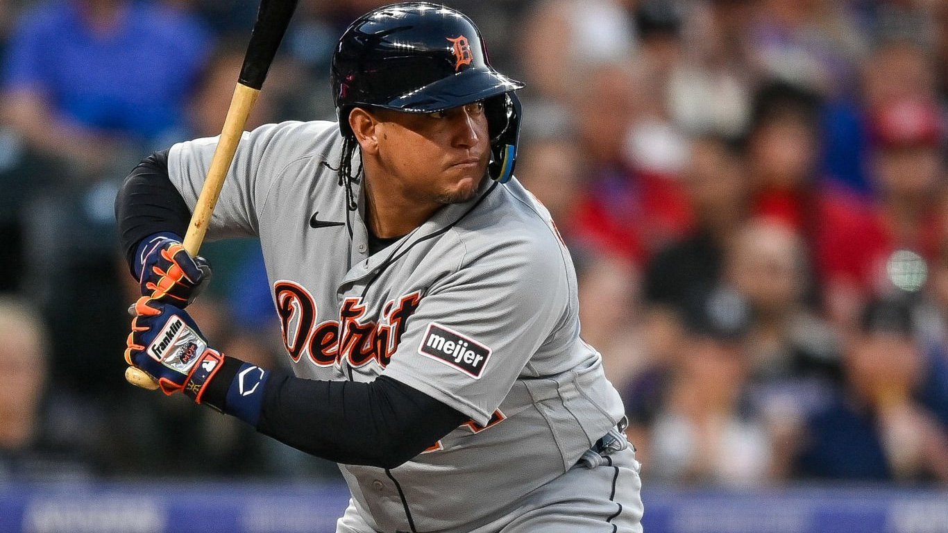 Miguel Cabrera pegó su hit 3.138 en Grandes Ligas y se puso a tres de Tony Gwynn (VIDEO)