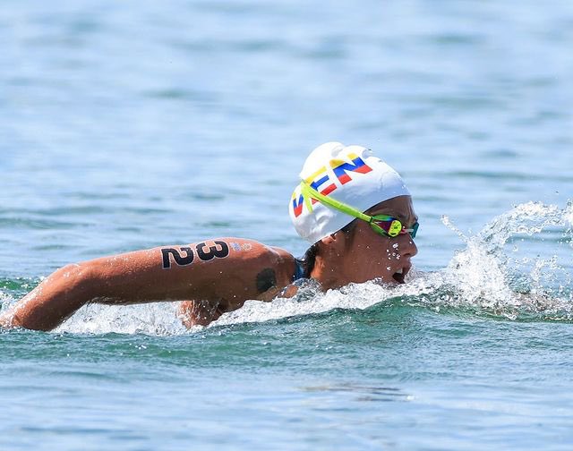 Venezolana Paola Pérez ganó su segunda medalla de oro en aguas abiertas