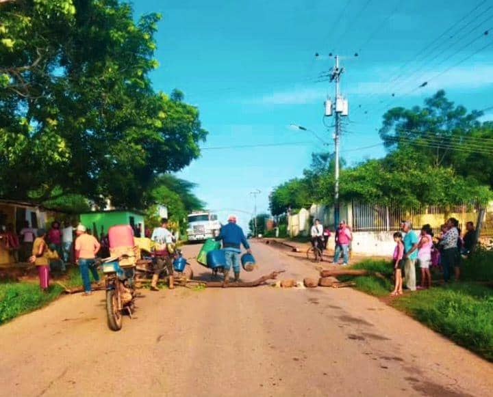 Una pava fuerte le cayó a San José de Guaribe en Guárico con el chavismo