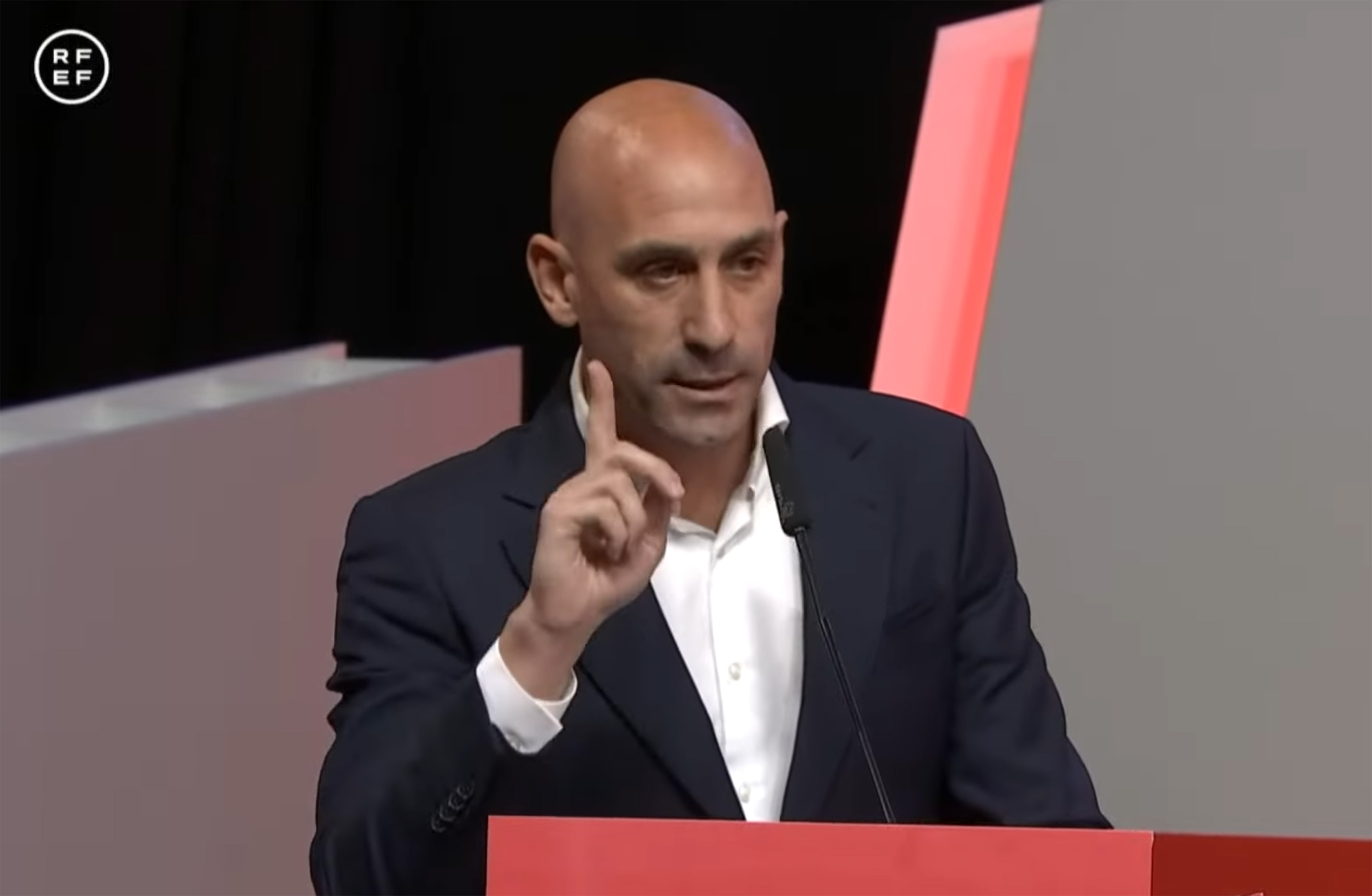 Los principales puntos del discurso de Luis Rubiales