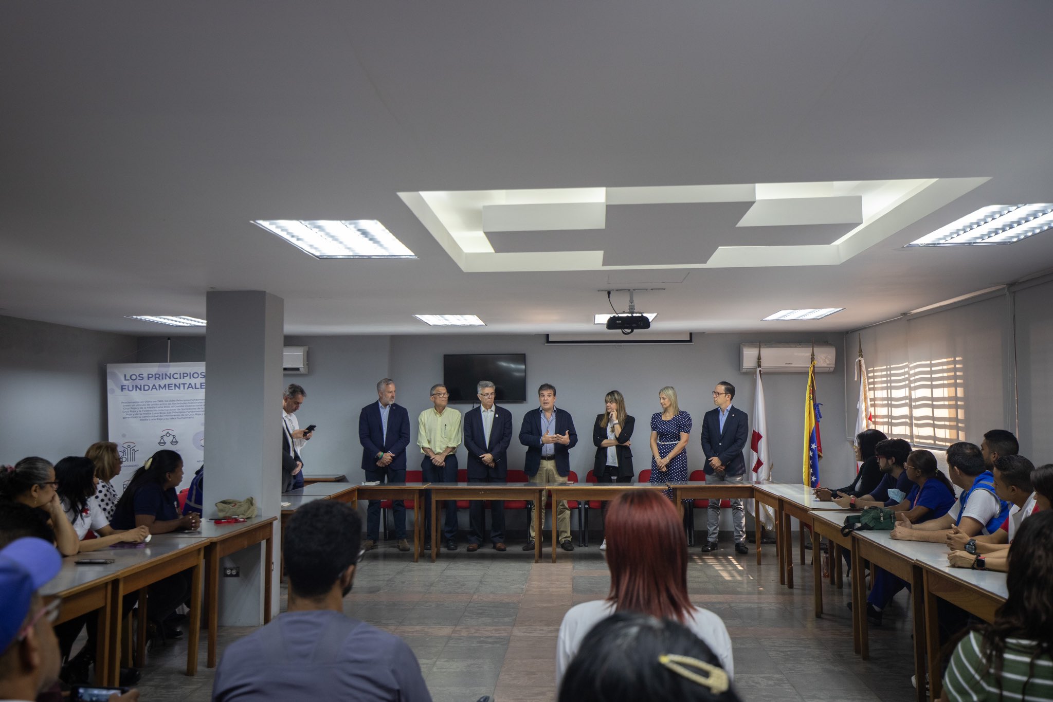 Cruz Roja Venezolana recibió delegados de la Federación Internacional de la Cruz Roja