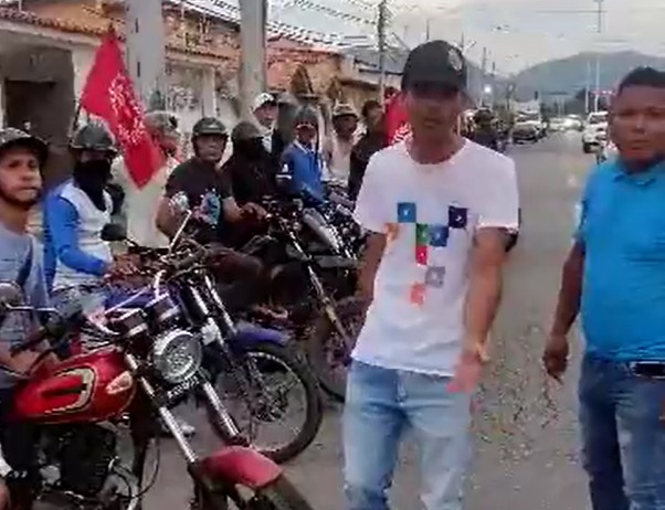 Motorizados chavistas se preparan para sabotear la visita de María Corina Machado en Anzoátegui (Video)