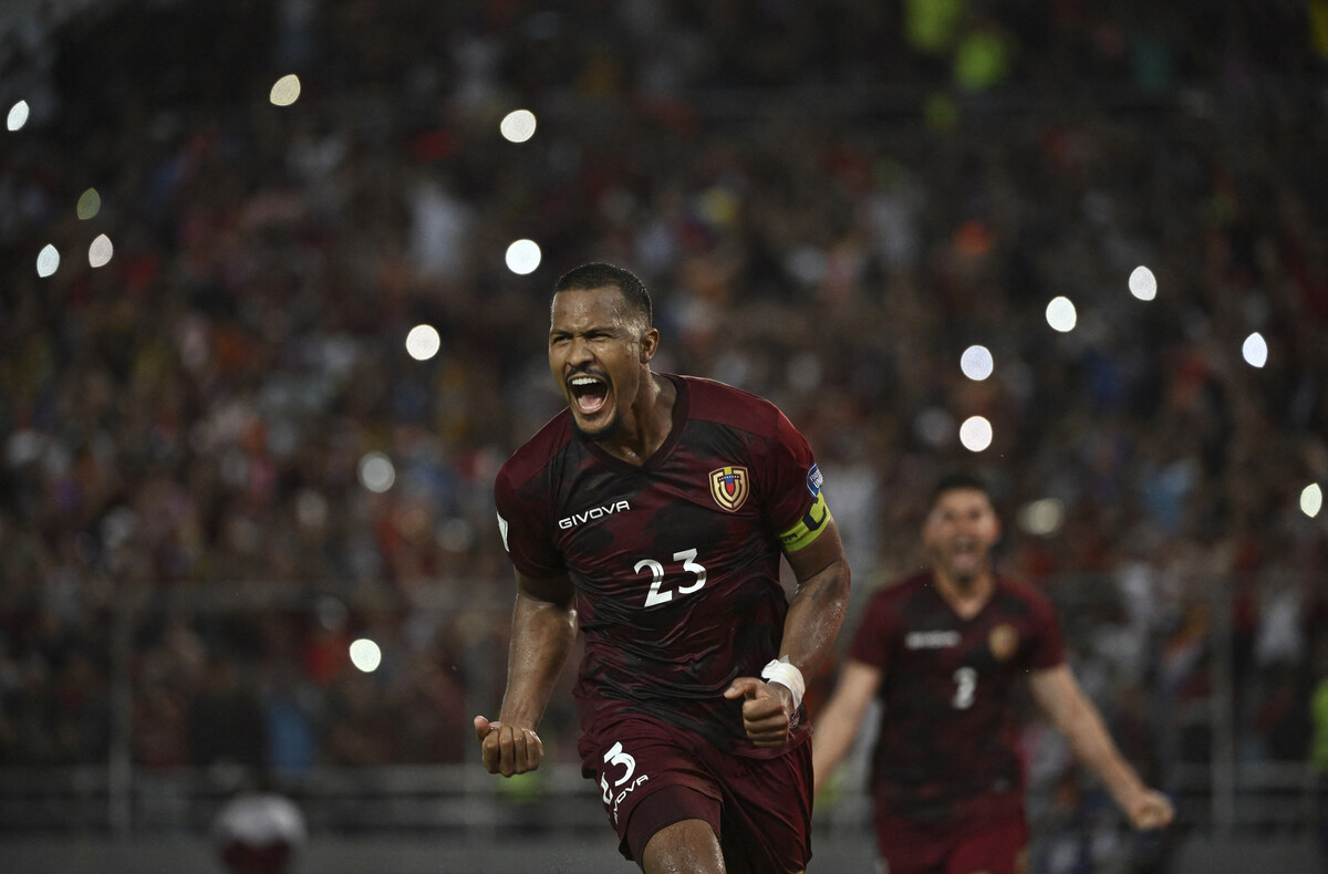 Así fue el GOL de Salomón Rondón que ilusionó a TODA Venezuela (Video)