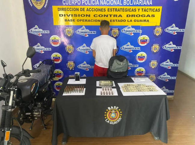 Capturaron a un sujeto con nueve ampollas de presunto fentanilo en La Guaira (FOTO)