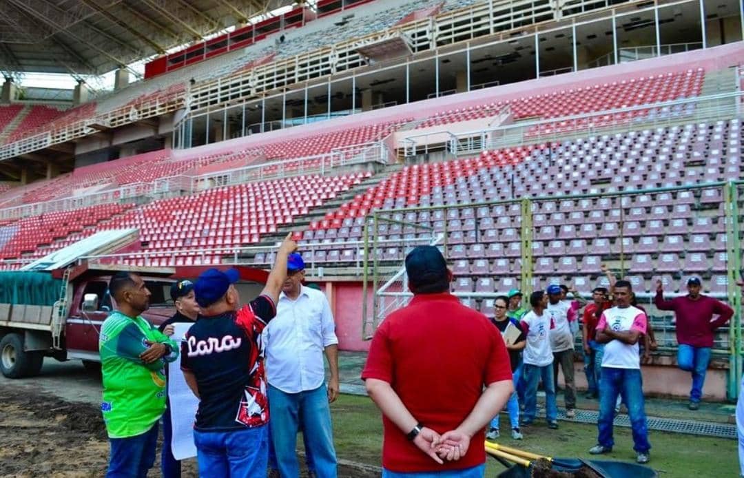 Por fin se acordaron del Estadio Metropolitano de Lara y comienzan a meterle la mano