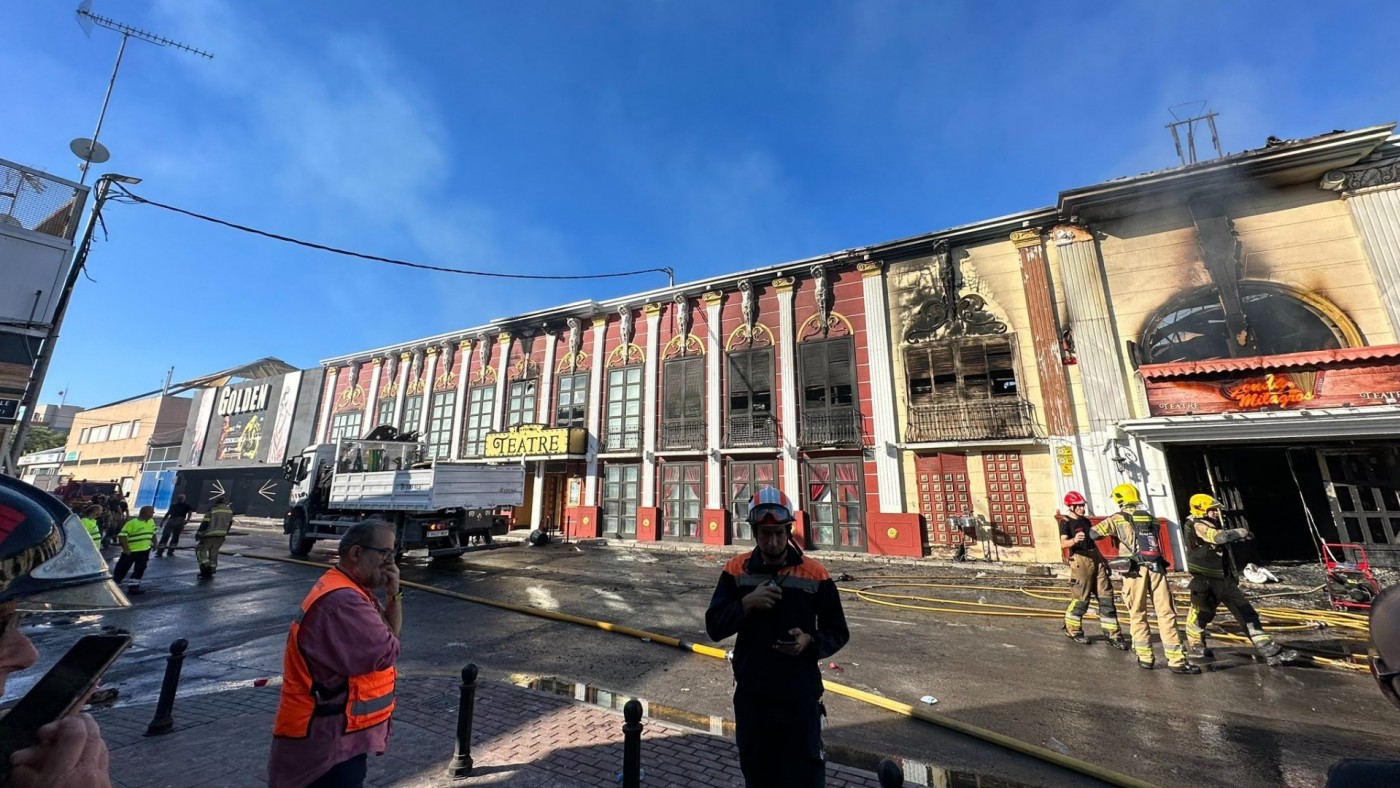 Declaran tres días de luto oficial por los fallecidos en el incendio de la discoteca de Murcia