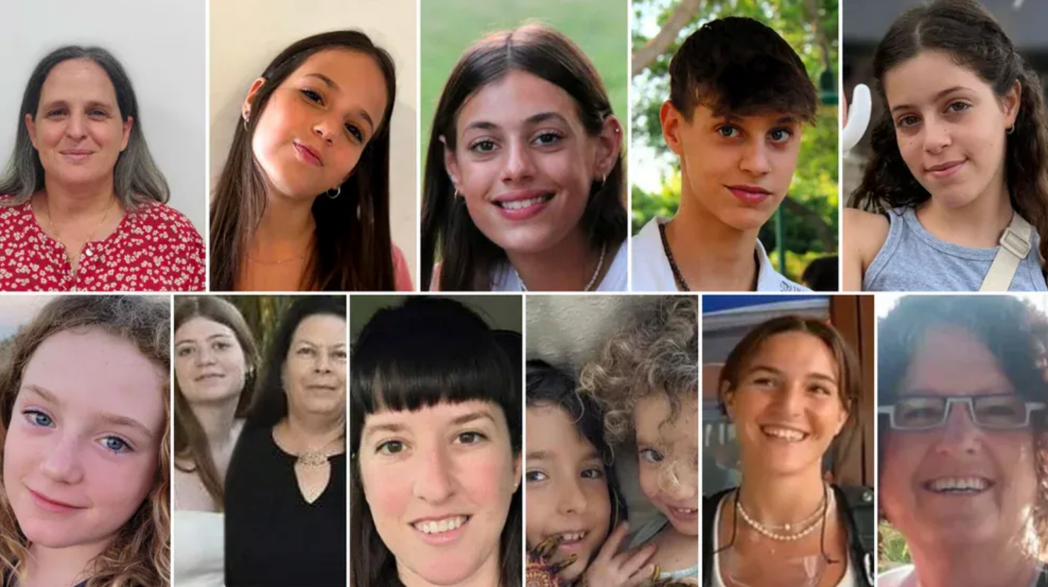 Estos son los 13 israelíes liberados en el segundo intercambio con el grupo terrorista Hamás