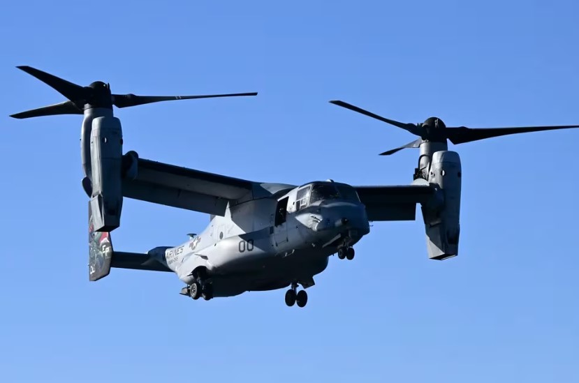 Un avión del Ejército de EEUU se estrella en aguas al sur de Japón con ocho tripulantes