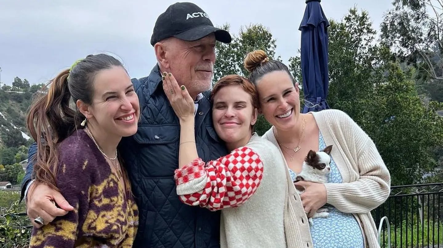 El desgarrador mensaje de una hija de Bruce Willis junto a una inédita foto