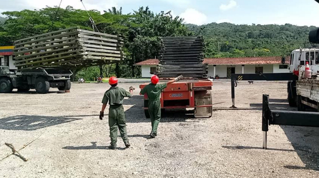 Ceofanb ordenó instalación de puentes fronterizos hacia el Esequibo (Fotos)