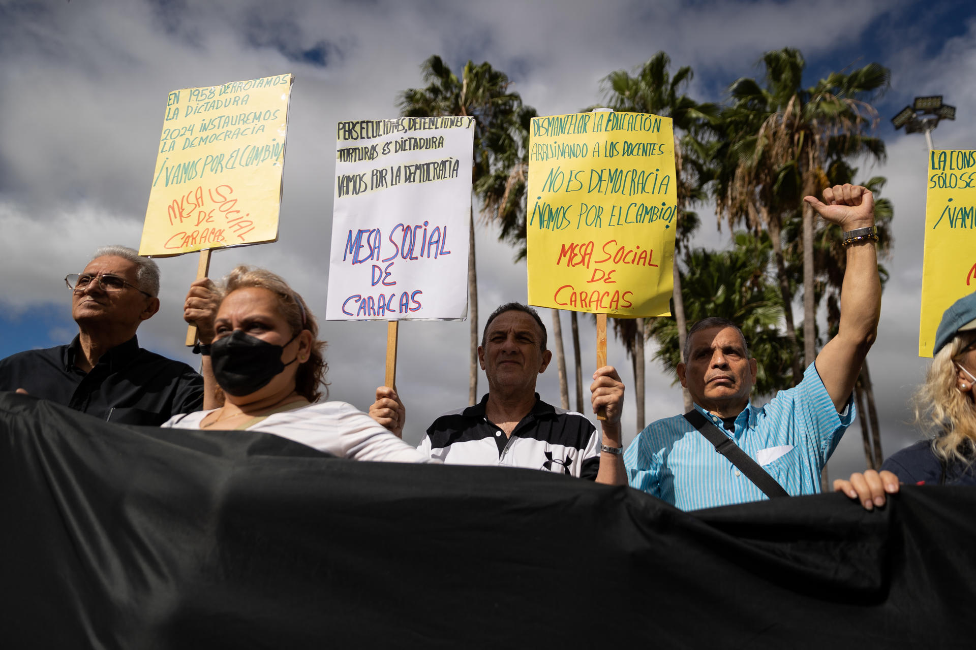 Protestas en Venezuela bajaron un 33% en abril con respecto a ese mes en 2023