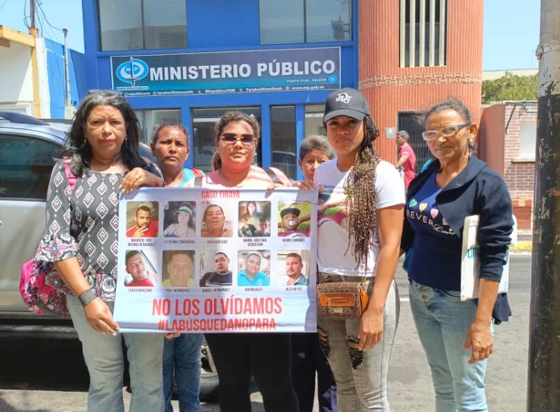 Familiares de balseros falconianos siguen exigiendo investigación por presunta trata de personas