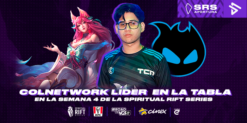 Colnetwork líder y un triple empate en la Spiritual Rift Series Semana 4