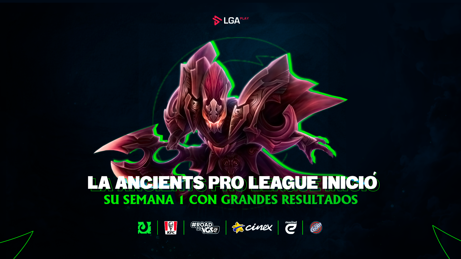 La Ancients Pro League inició su semana 1 con grandes resultados