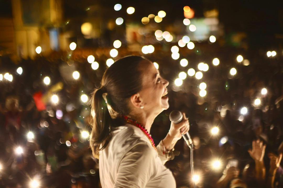 Así brilló San Fernando de Apure con María Corina Machado, el #28Jul vamos a salir de la oscuridad