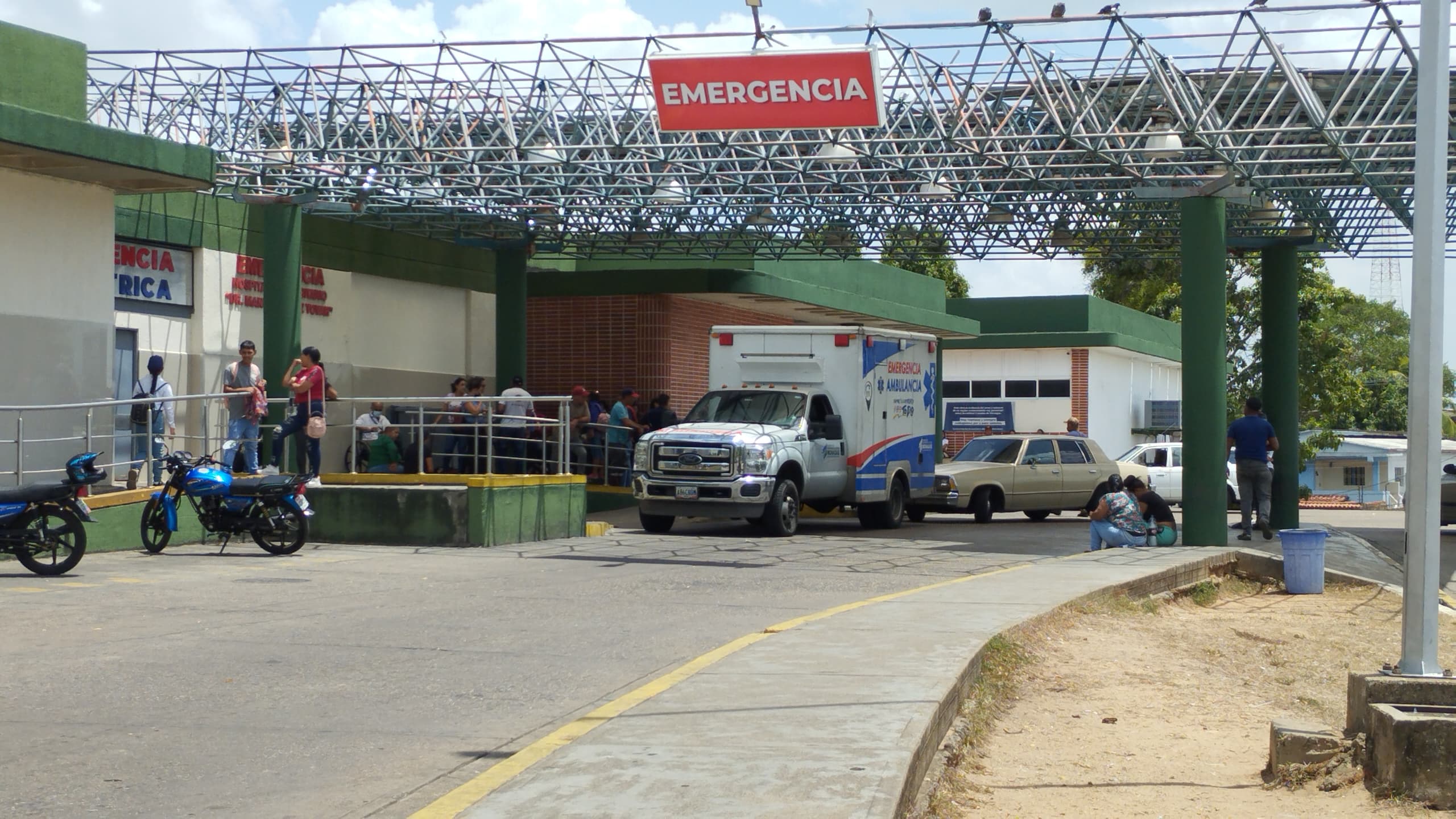 Borracho al volante arrolló a ocho personas en una calle al este de Monagas