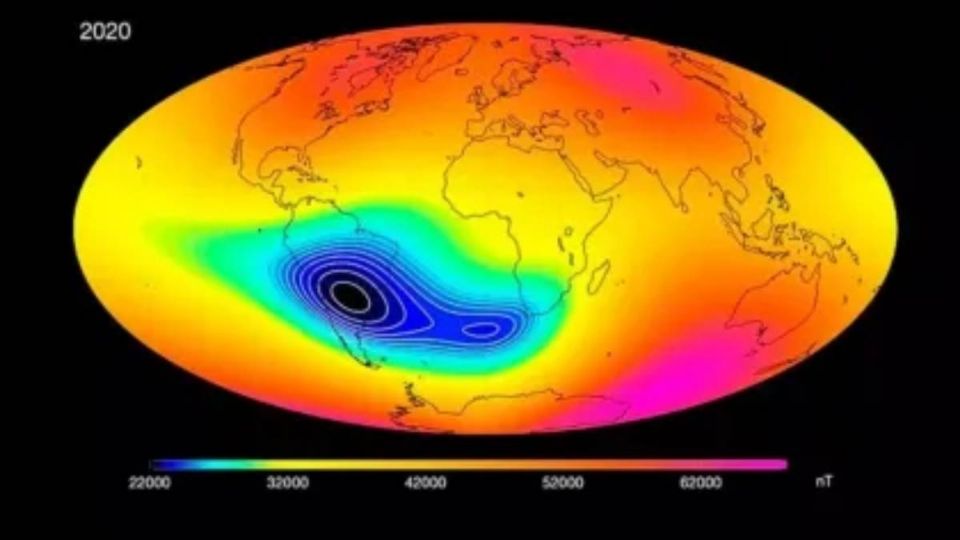 Nasa reveló que extraña anomalía magnética cerca de Venezuela no para de crecer e impactaría la humanidad 