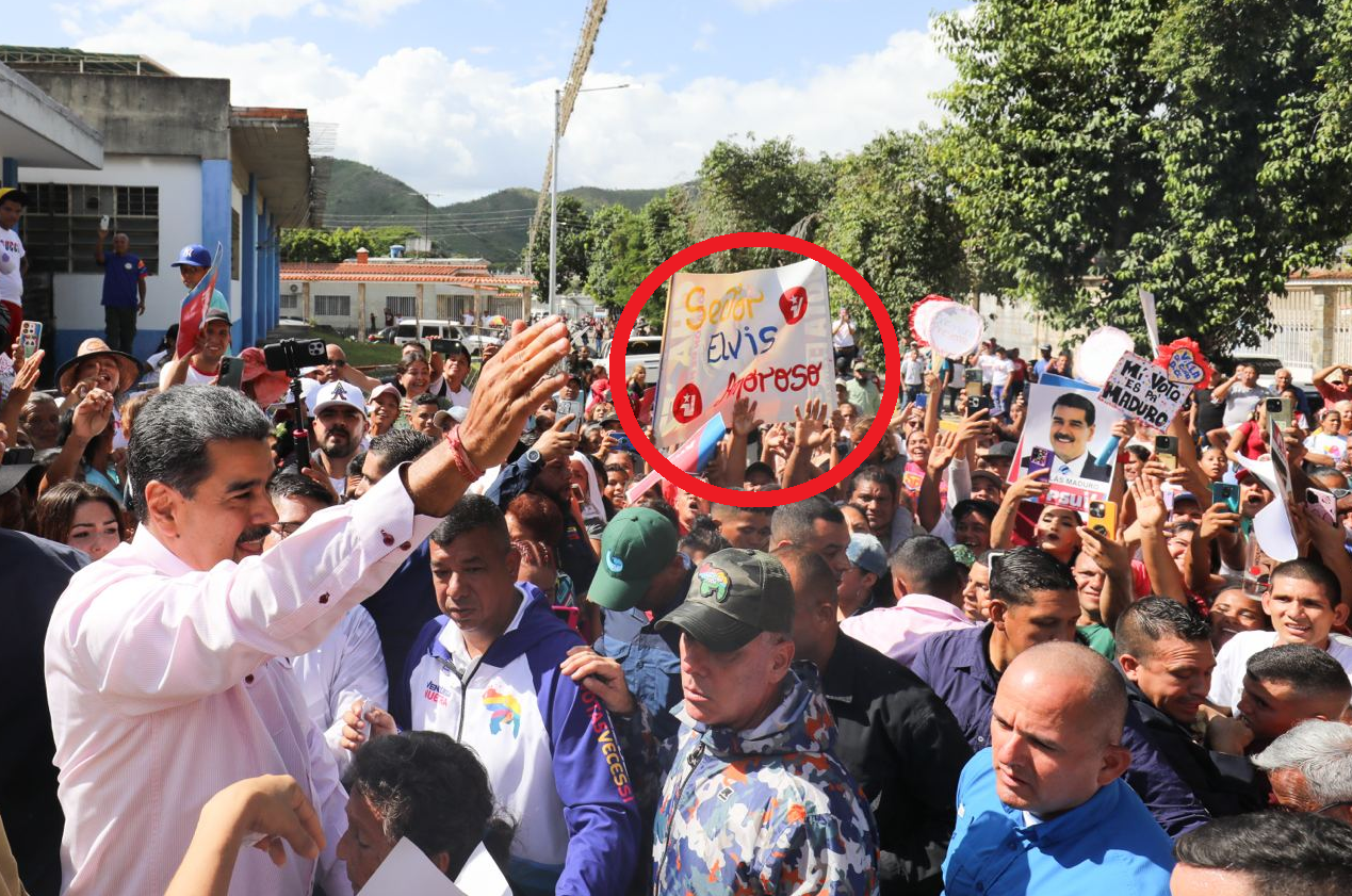 the revealing normal shot that VTV won’t ever present you of Maduro’s go to to Cagua