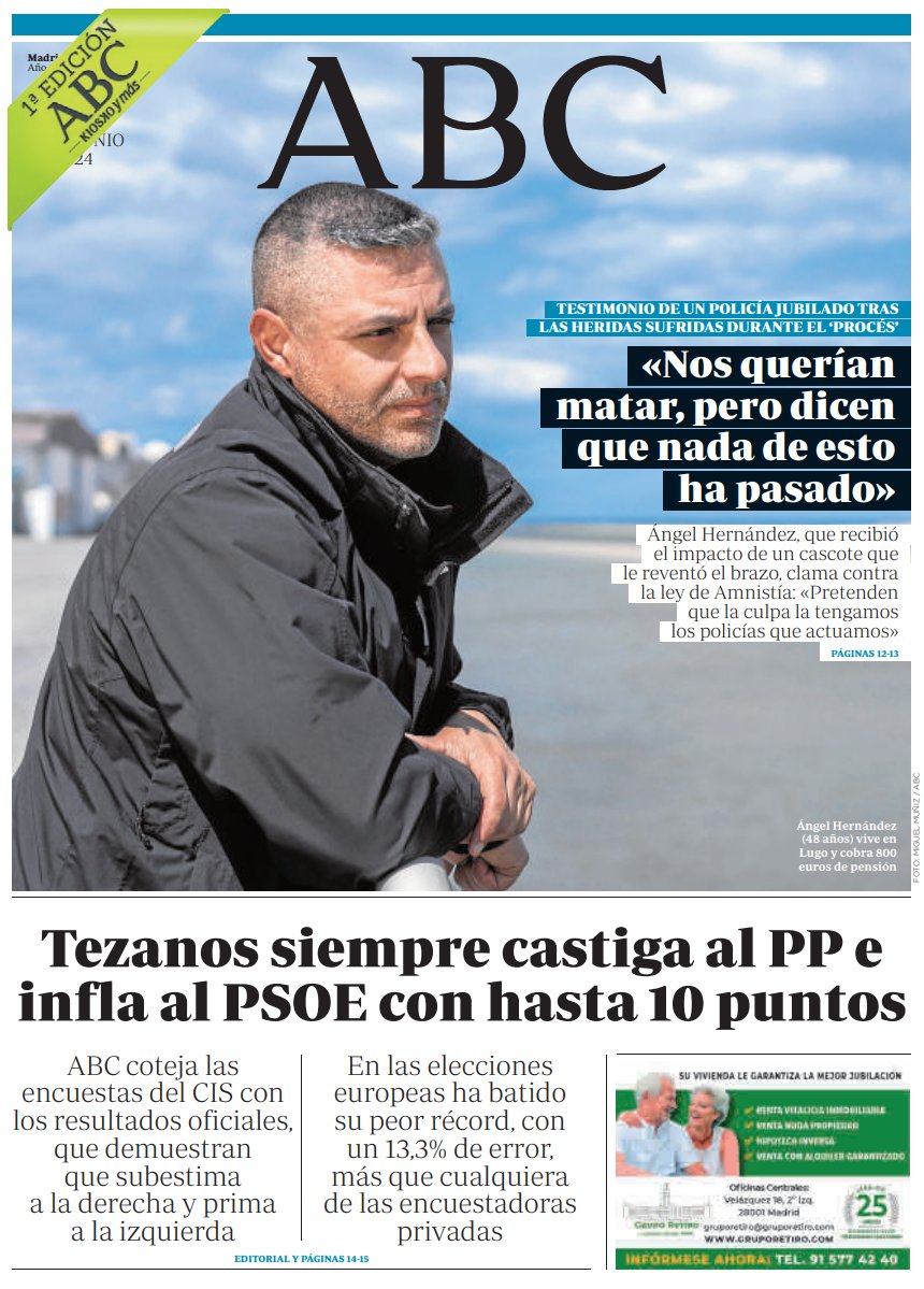 Portadas de la prensa internacional de este lunes 17 de junio de 2024