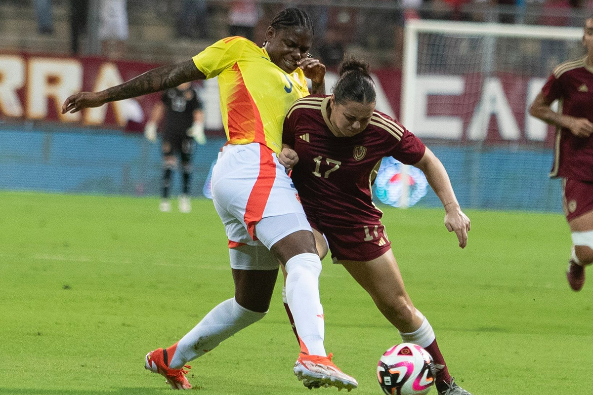 Colombia desbarató las aspiraciones de las chamas de la Vinotinto y goleó a placer