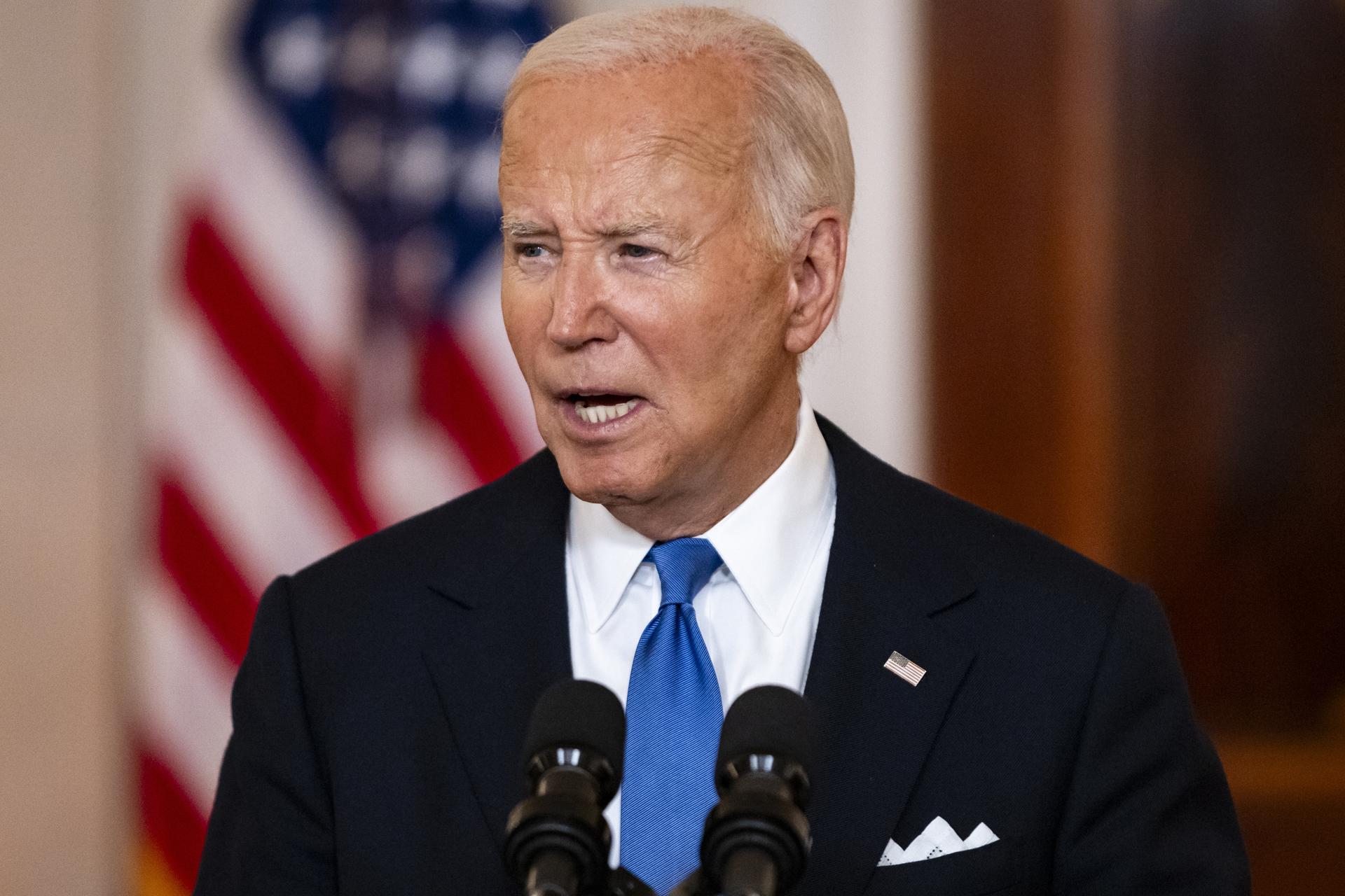 “No hay reyes en EEUU”, Biden critica decisión de la Corte Suprema de inmunidad presidencial a Trump (Video)