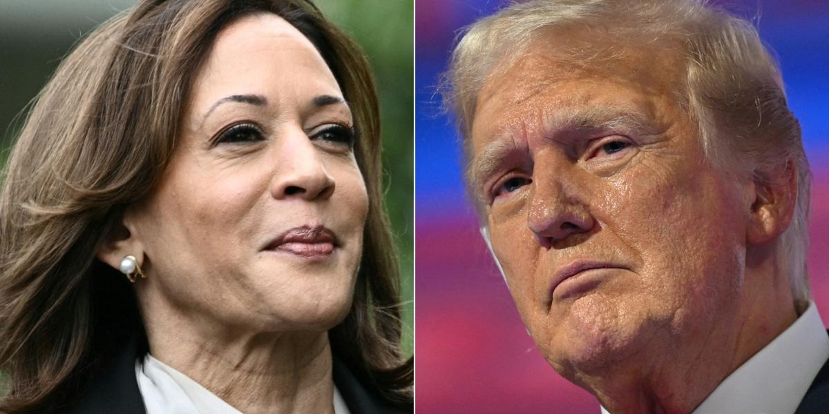 Las nuevas encuestas que preocupan a Trump contra Harris