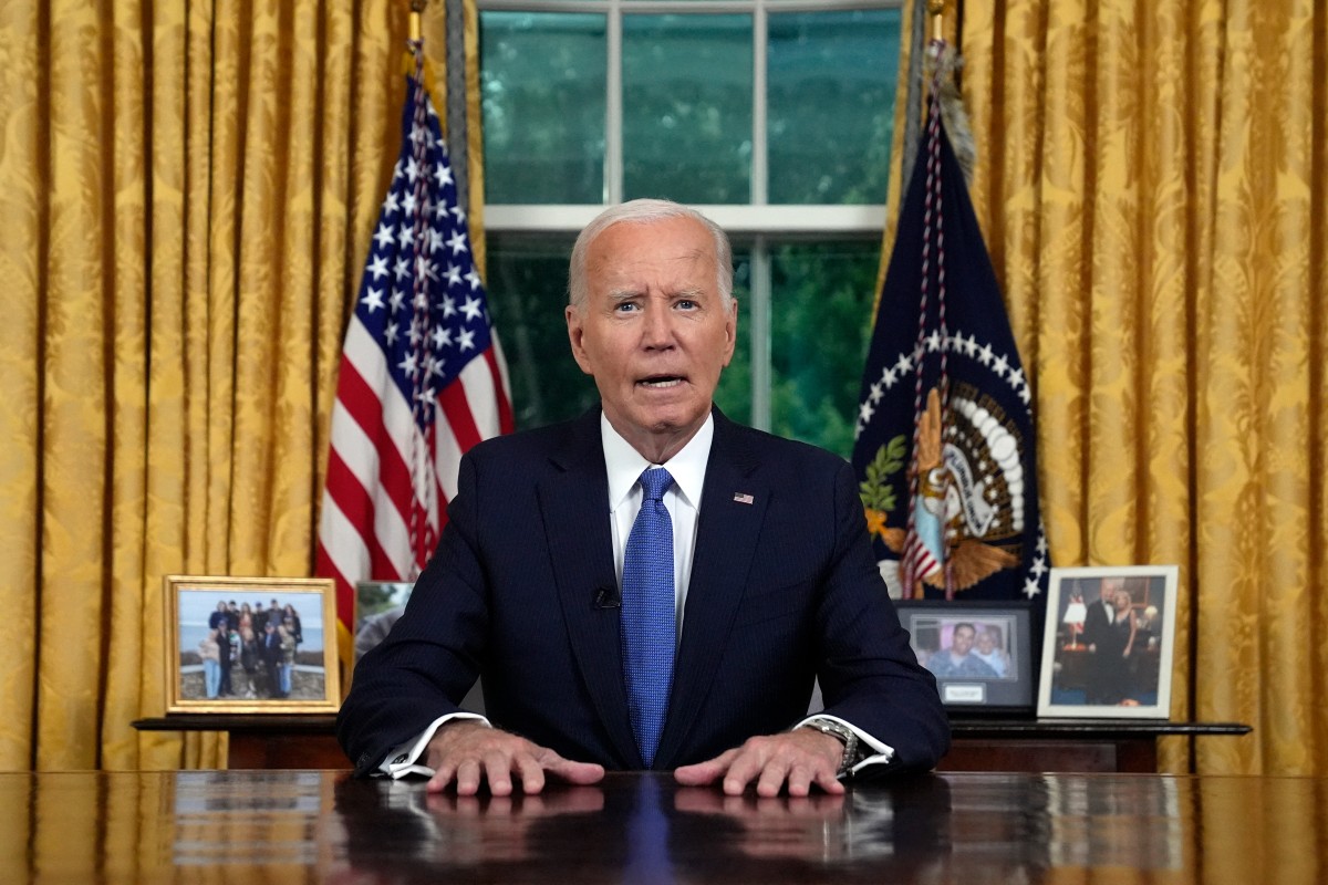 Biden anunció en su discurso a la nación que pasará el testigo a una nueva generación