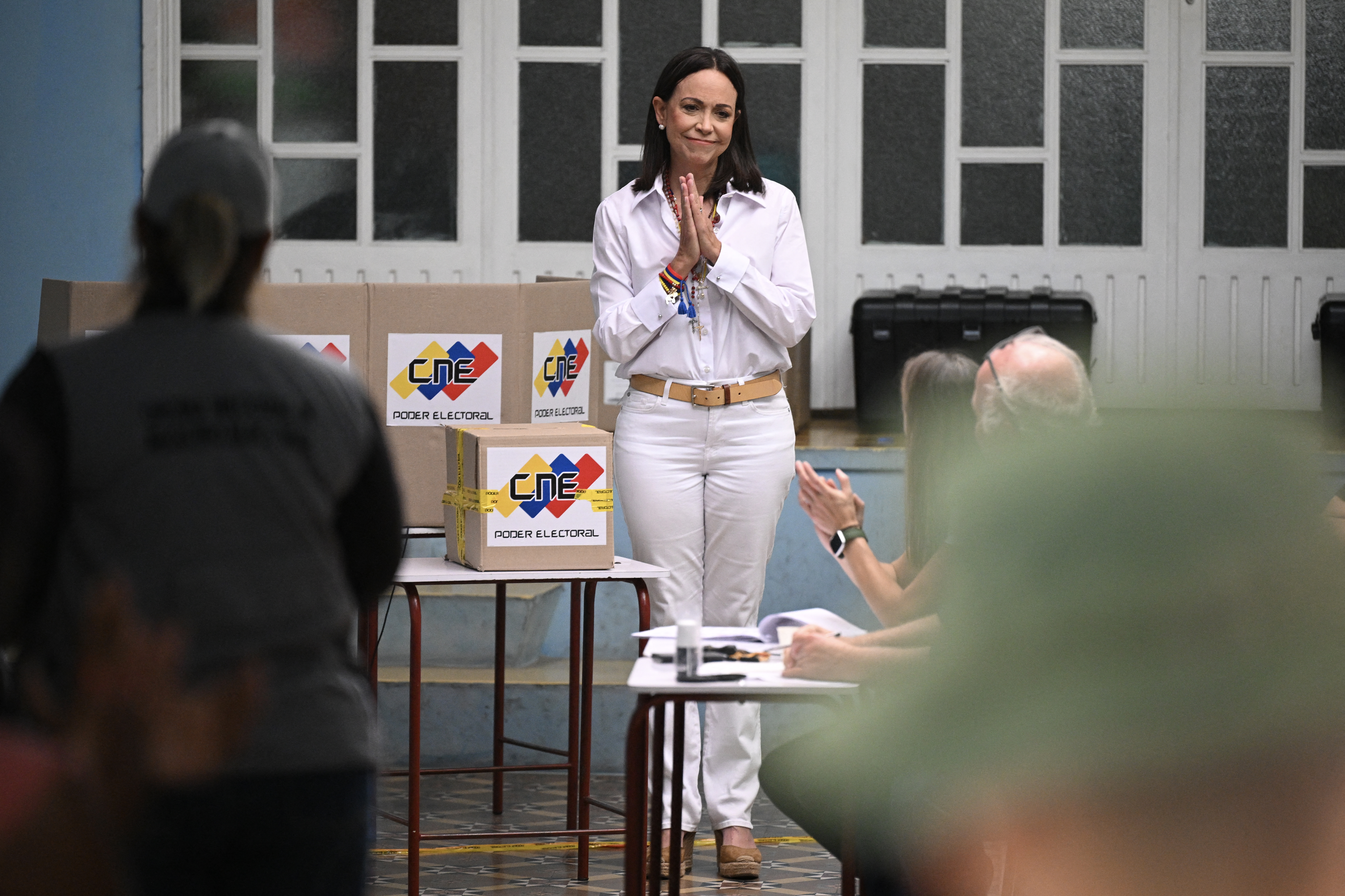 María Corina Machado: Estamos viendo una participación apoteósica