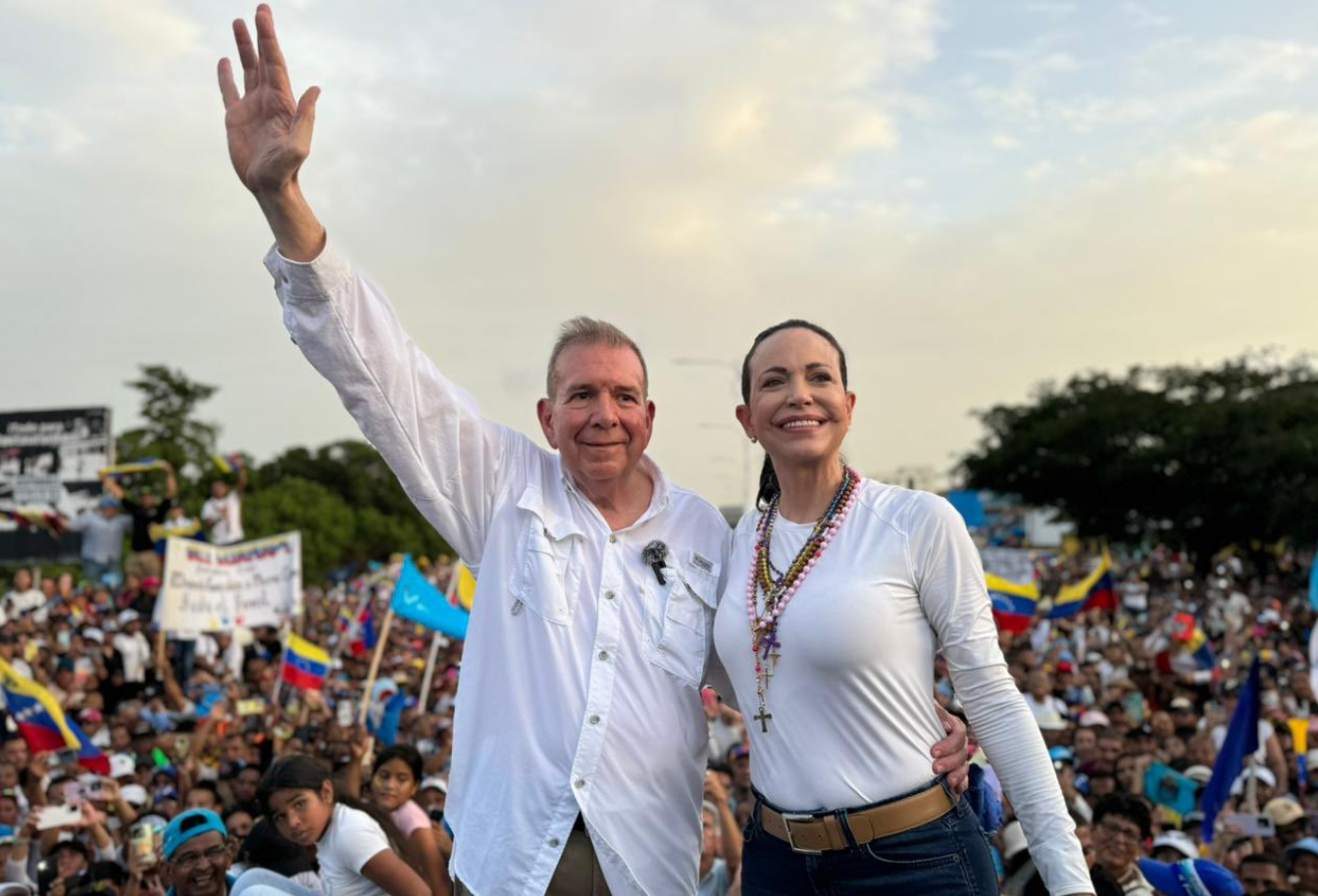 En Monagas cambian lugar de concentración de María Corina Machado y Edmundo González por saboteo del chavismo