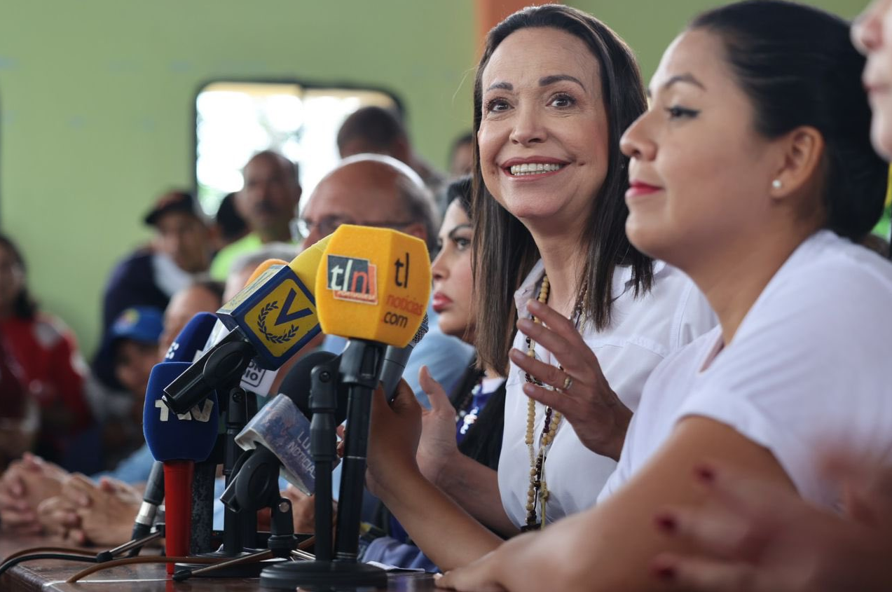 Private security investigate the attack against Venezuela’s María Corina Machado in Barquisimeto