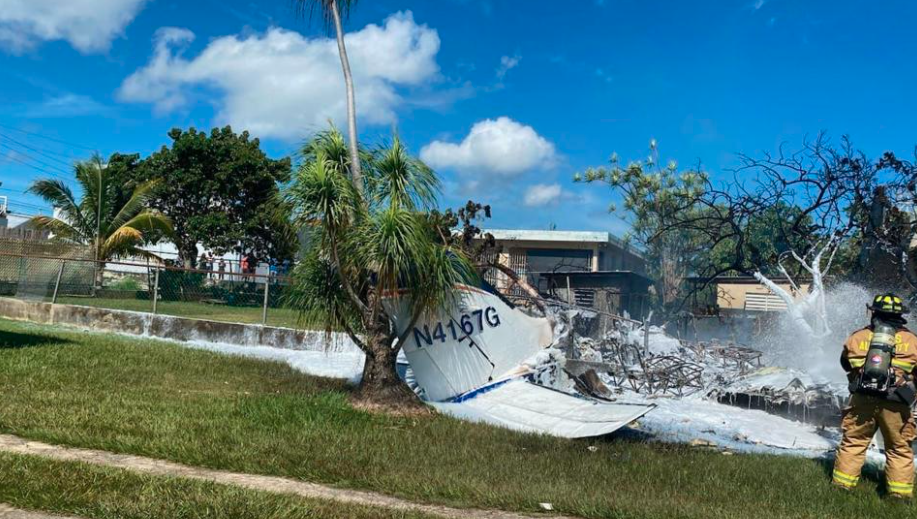 Una persona muere en un accidente de avioneta en Puerto Rico