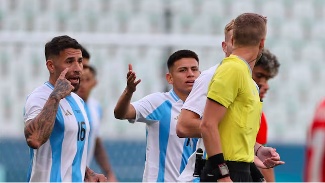 Los campeones del mundo se indignan por el final del Argentina-Marruecos en París 2024