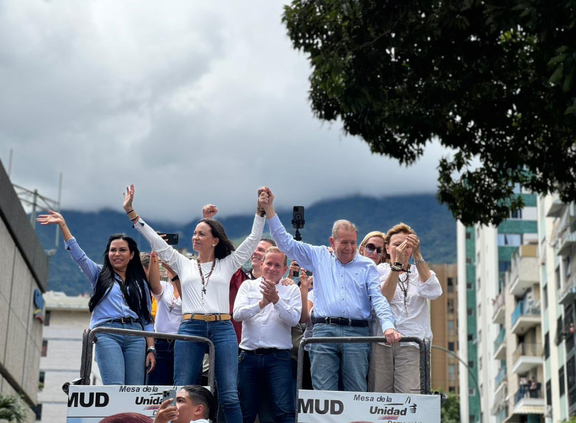 Edmundo González: Señores de las Fuerzas Armadas no hay razón alguna para reprimir al pueblo de Venezuela