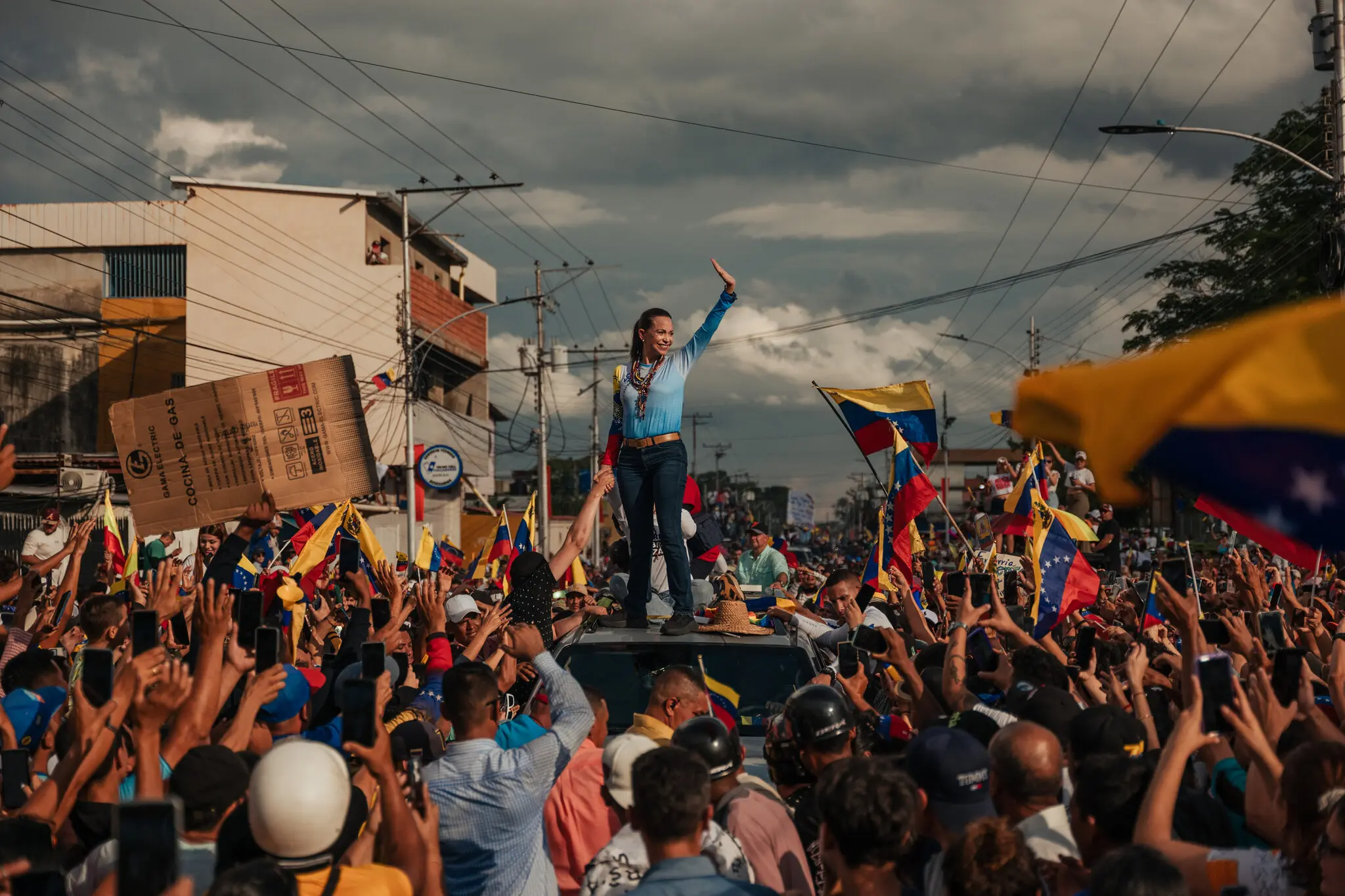 “La dama de hierro”: María Corina Machado, en la portada del New York Times