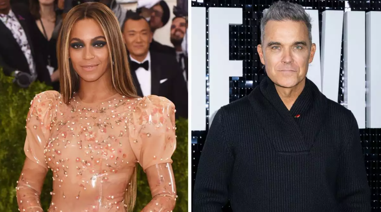 La razón de Robbie Williams para rechazar una cita con Beyoncé