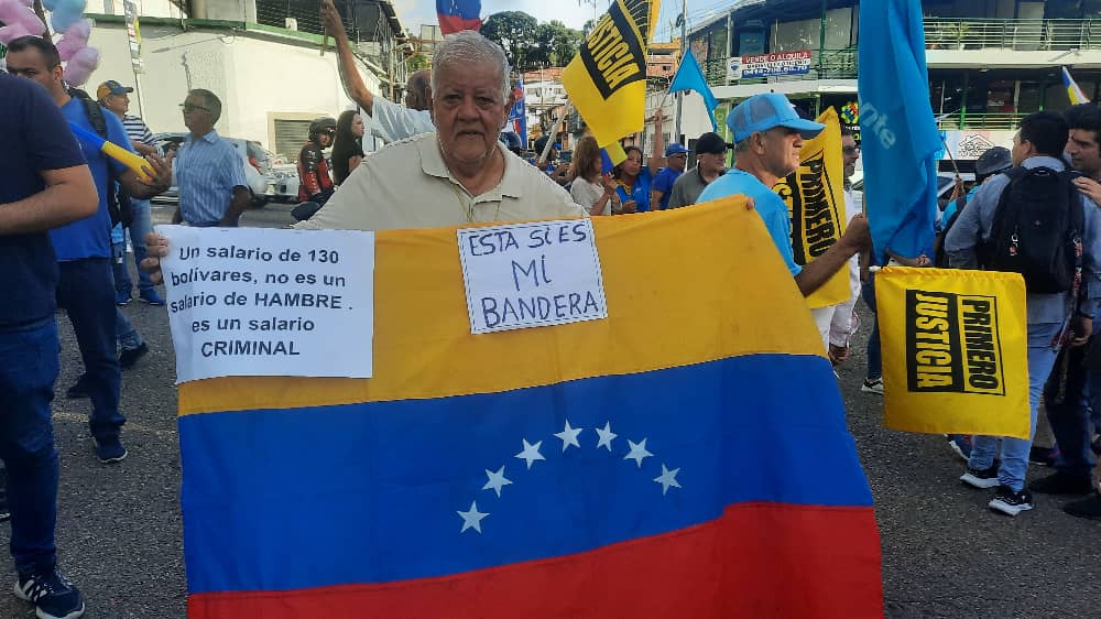 Con caravanas, caminatas y vigilia comenzó campaña electoral por Edmundo González en Táchira