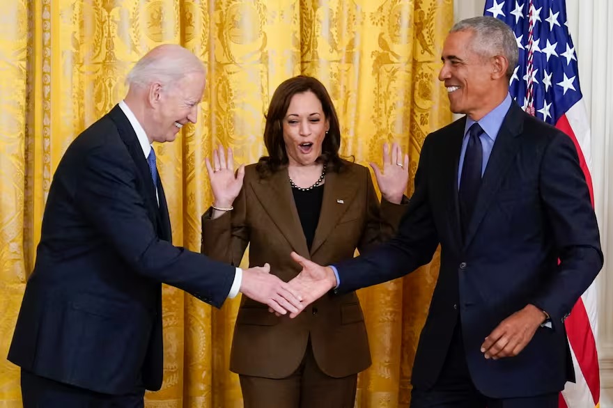 Por qué Obama no apoyó a Harris después de la decisión de Biden