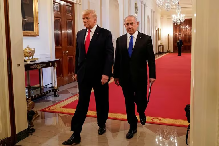 Trump recibe a Netanyahu para analizar la situación en Medio Oriente